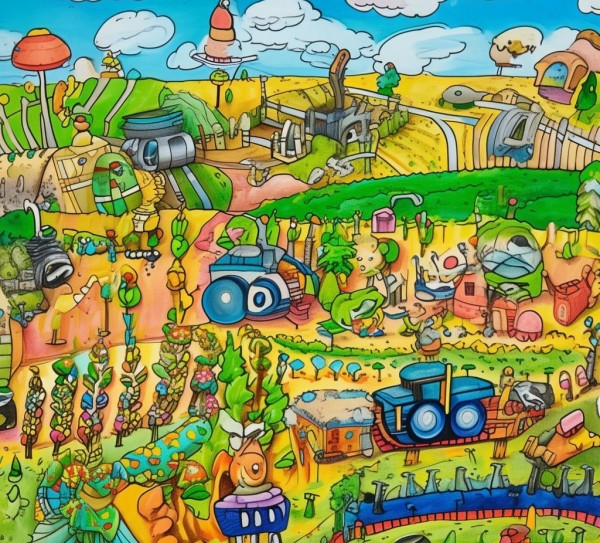 三年级上册画科普农业画,用童笔画出农业的奇妙世界 三年级上册画科普农业画,用童笔画出农业的奇妙世界