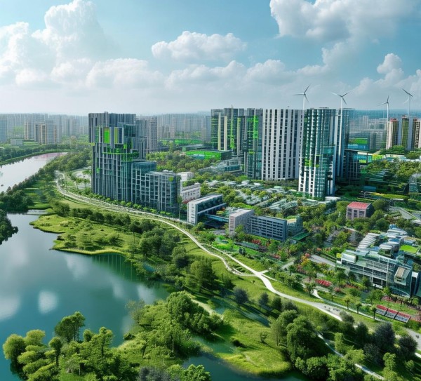 盐城市环保园，绿色转型赋能产业升级，生态效益与经济活力并进